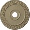 Ekena Millwork Wreath Ceiling Medallion (Fits Canopies up to 6"), 21 1/8"OD x 3 5/8"ID x 7/8"P, Gobi Desert CM21WRGDF - alternate 1